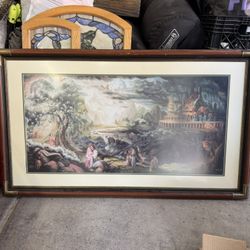 LDS 1 Nephi 6-10: Family And Faith In The Wilderness Lehi’s Dream Framed Print