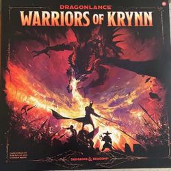 Dragonlance Warriors of Krynn Board Game New
