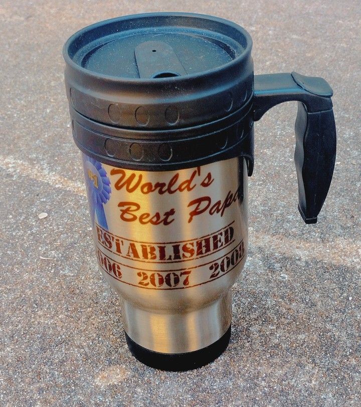 Worlds Best PaPa Travel Mug
