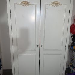 Twin Bed With Mattress And Armoire 