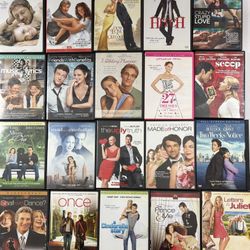 20 Rom-Com DVD’s
