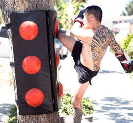 Treepad Exercise-Workout- Black and Red- Martial arts, Kickboxing