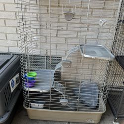 Super Pet Habitat Defined Animal Cage For Ferret Chinchilla Rabbit Hamster Guinea Pig Rat Iguana