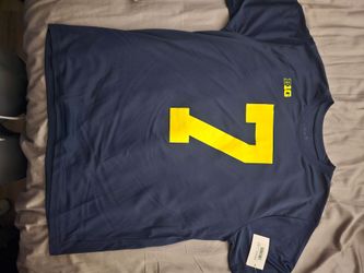 Michigan Wolverines #2 Big Ten Jersey Shirt 2XL