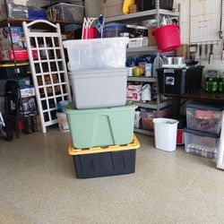 4 Storage Bins/ Bundle