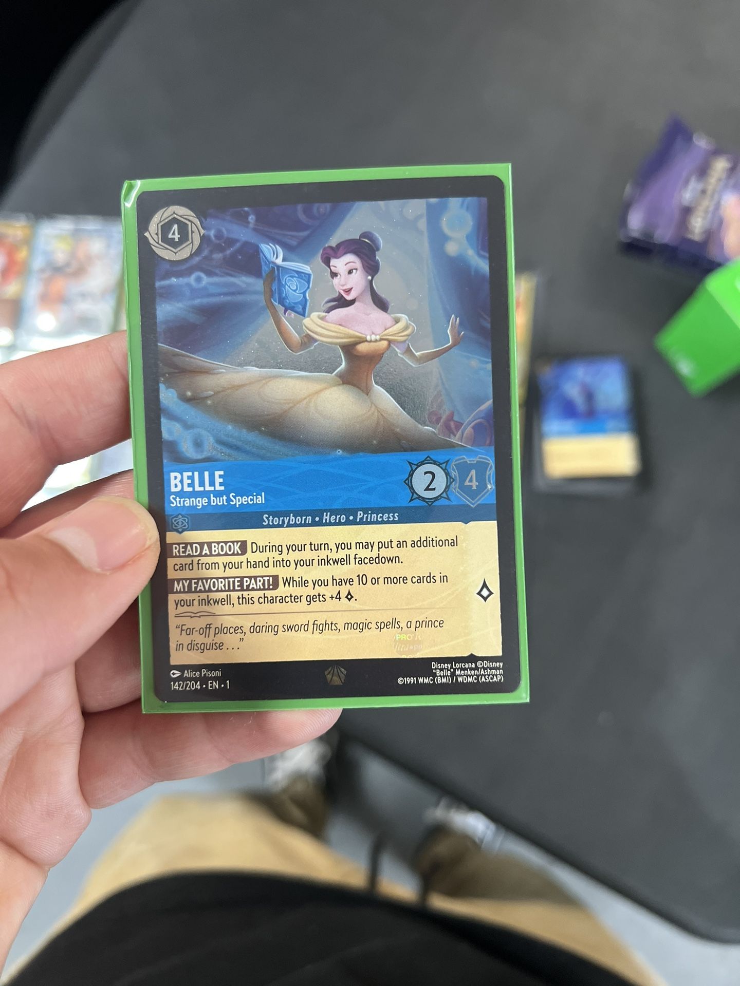 Belle Strange But Special Foil Lorcana Card
