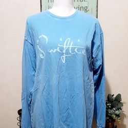 Swiftie Blue Long Sleeve Shirt