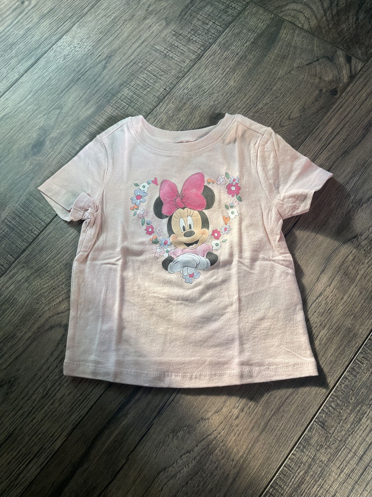 Baby Minnie Mouse Shirt (Size 12-18 M)