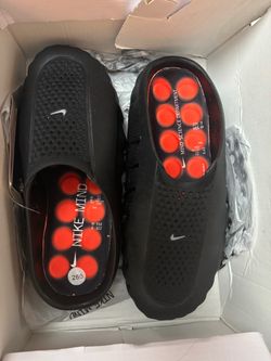 Nike mind 001 slides all black men’s size 8 brand new