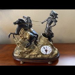 Mantel Horse Carriage Clock 