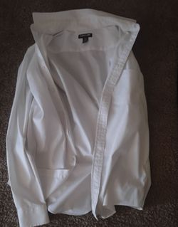 Kirkland White Button-Down Dress Shirt