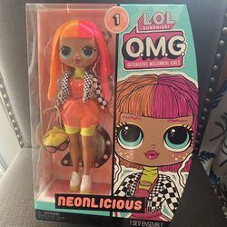 LOL SURPRISE OMG NEONLICIOUS FASHION DOLL SERIES 1