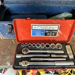 Vintage Socket Set Bundle – Metal Cases