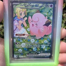 PSA 10 Lillie’s Clefairy #184 with guard