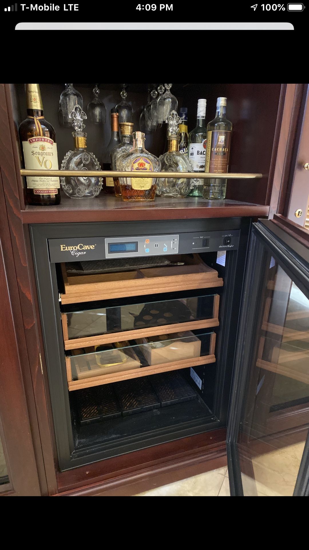 EuroCave Wine Cellar with Cigar Humidor for Sale in Fort Lauderdale, FL