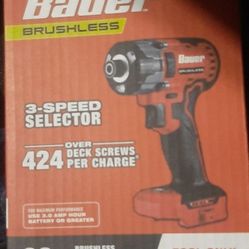 Impact Drill Bauer Tool Only