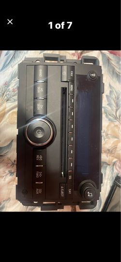 Chevy factory radio