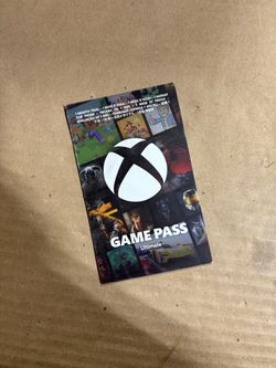 Xbox monthly game pass