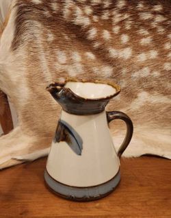 Vintage Sam Scott pottery studio pitcher