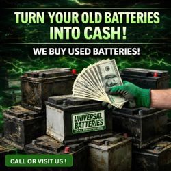 We Buy Used Batteries