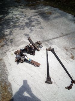 Heavy duty hitches and equalizer bars