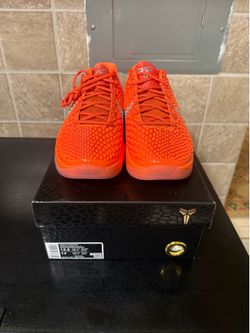 Nike Kobe 6 Protro Total Orange Size 12.5
