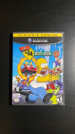 The Simpsons hit and run Nintendo GameCube