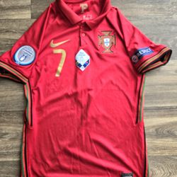 Nike Portugal Home Euro 2020 Cristiano Ronaldo CR7 Jersey Small