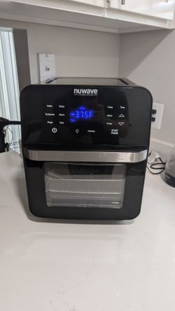 Nuwave Brio 15.5Qt Air Fryer Rotisserie Oven