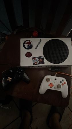 Xbox series s with two controllers
