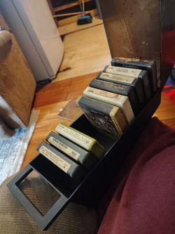 9 vintage 8 track tapes