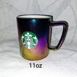 Starbucks 2022 Rainbow Holographic 11oz Coffee Mug