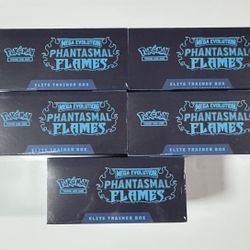 Pokemon Phantasmal Flames Etb Elite Trainer Box 