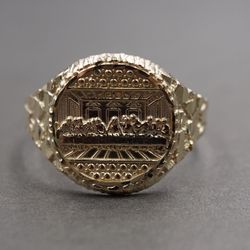 “Last Supper” 10k Ring 