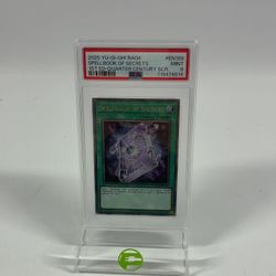 Quarter Century Stampede SpellBook Of Secrets 89739383 Holofoil English PSA 9