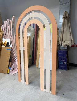 7x4 collapsible rainbow panel