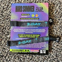 Hard Summer 2day Ga Tickets 
