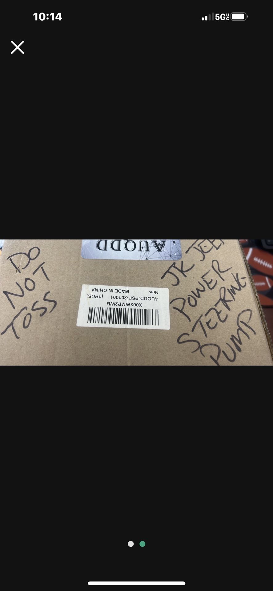 Jeep Wrangler Power Stering Pump