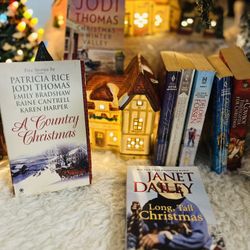 🎄📚 8-Book Western Christmas Romance Bundle — Free Shipping 🎁🐴