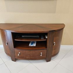 Wood TV Stand