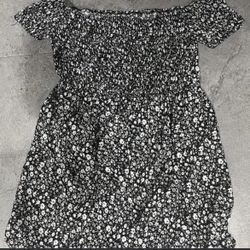 Women Mini Floral Dress 