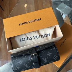 Louis Vuitton 3 Watch Roll