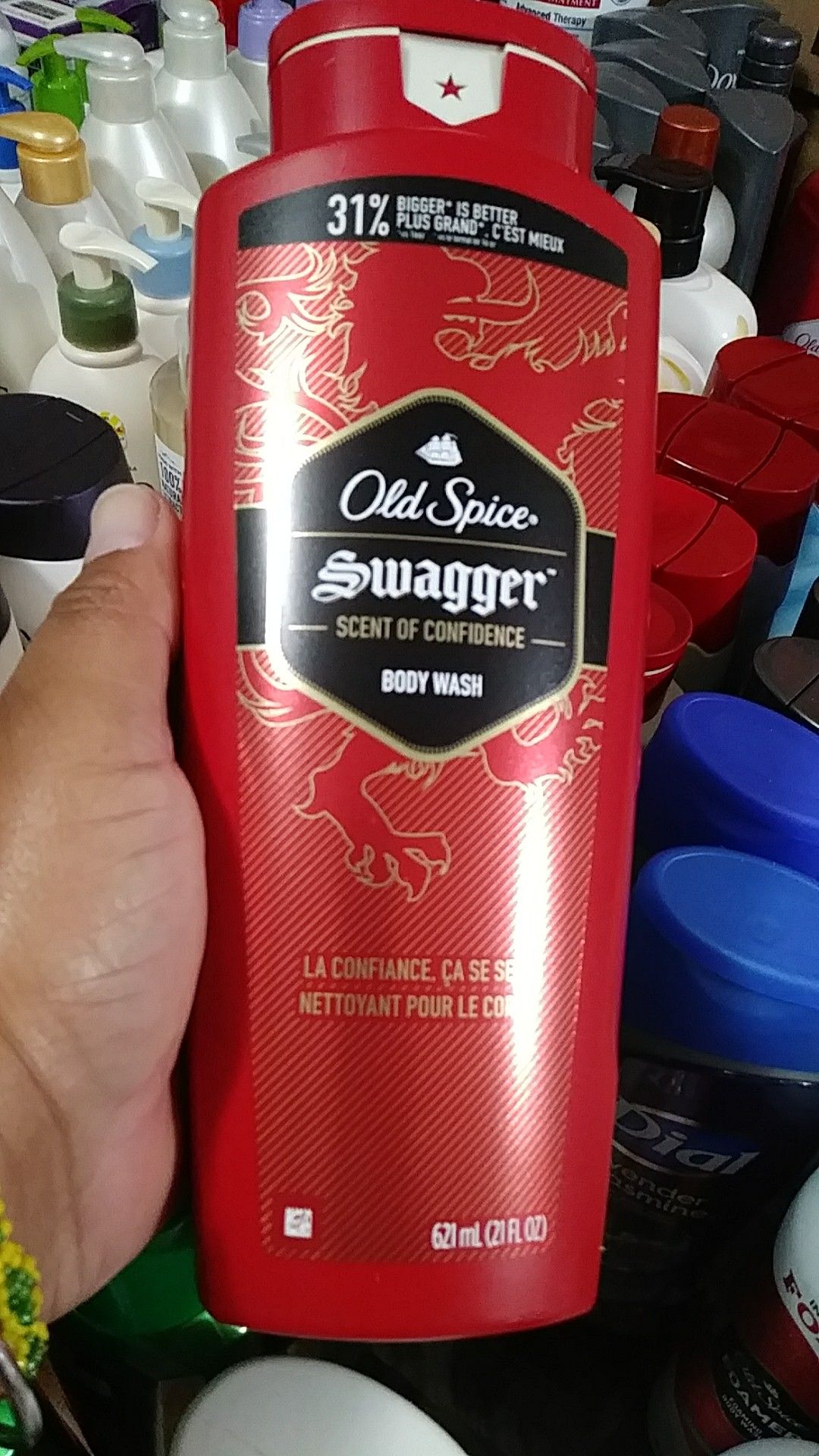 OLD SPICE BODY WASH