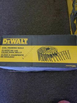 Dewalt Galvaninized coil Framing nail 2-1/2" x.099
