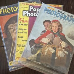 Original VINTAGE Photography Magazine collectible