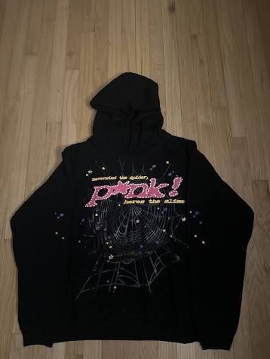 Pink Spider Hoodie