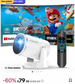 Magcubic Portable Mini Projector with Remote