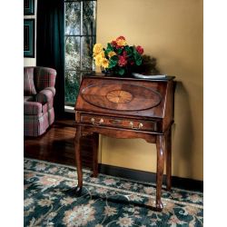 Ashley furniture Glen eagle antique Secretary Desk brown cherry stained finish L50”*D30”*H31”(address in description 