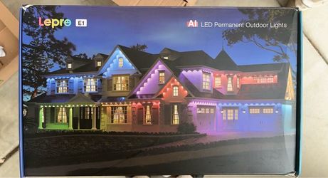 Lepro 150 feet permanent outdoor lights with 90 lights