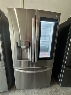 LG ThinQ Stainless Steel Refrigerator Instaview